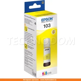 Epson Картриджі 103 EcoTank Yellow (L3100/3101/3110/3150/3151 арналған) ҮСБЖ фото