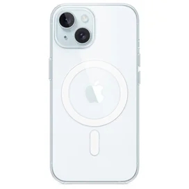 Чехол для iPhone 15, Clear Case with MagSafe (MT203ZM/A) фото