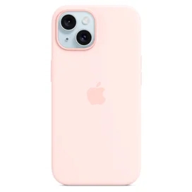 Чехол для iPhone 15, Silicone Case with MagSafe, Light Pink (MT0U3ZM/A) фото