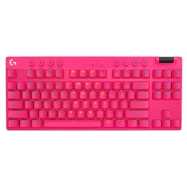 Игровая клавиатура беспроводная Logitech G Pro X TKL, Pink (920-012159) фото