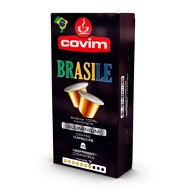 Капсулы кофейные Nespresso Covim Caffe' NE Alu Brasile 10 шт фото