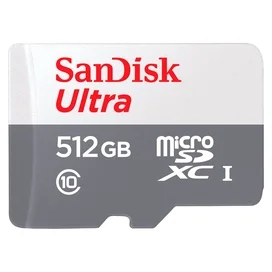 Карта памяти SanDisk 512 ГБ microSD  Ultra microSDHC/microSDXC UHS-I (SDSQUNR-512G-GN3MN) фото