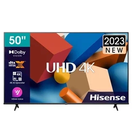 Телевизор Hisense 50" 50A6K UHD Smart Black фото