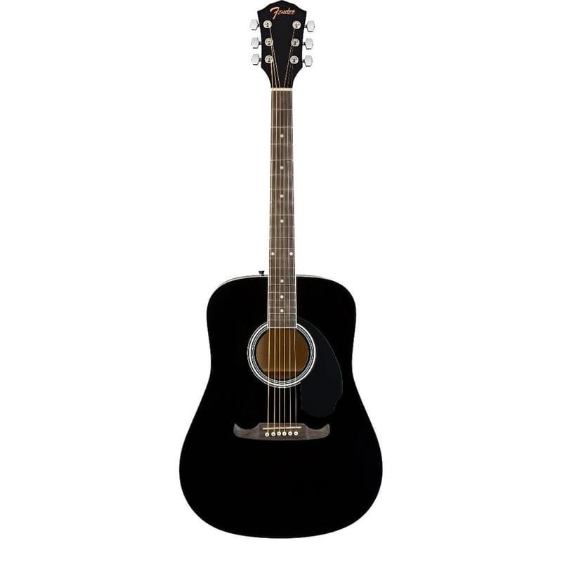 Акустическая гитара Fender FA-125 DREADNOUGHT BLACK - фото #0