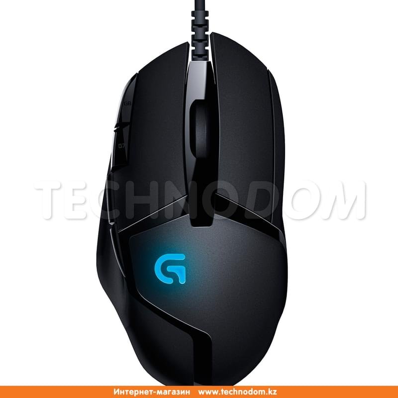 Мышка игровая проводная USB Logitech G402 Hyperion Fury Black, 910-004067 - фото #1