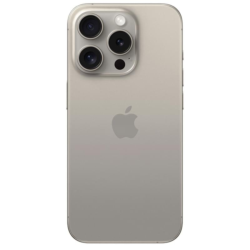 Смартфон Apple iPhone 15 Pro 256/8GB Natural Titanium (MTV53) - фото #2