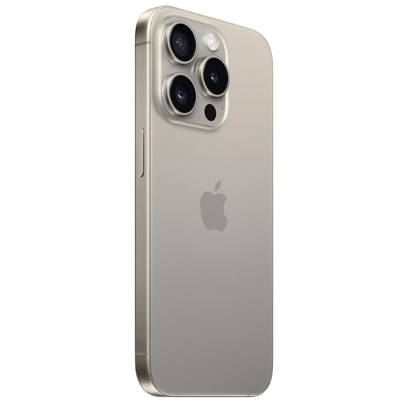 Смартфон Apple iPhone 15 Pro 256/8GB Natural Titanium (MTV53) - фото #3