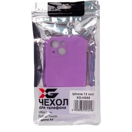 Чехол для Iphone 13 mini, X-Game, Силиконовый, Фиолетовый (XG-HS55) фото #2