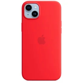 iPhone 14 Plus, Silicone Case with MagSafe, (PRODUCT)RED (MPT63ZM/A) арналған тысқабы фото