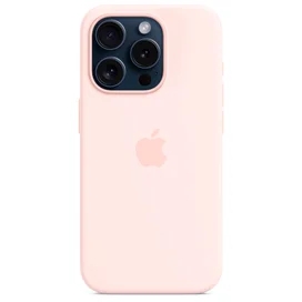Чехол для iPhone 15 Pro, Silicone Case with MagSafe, Light Pink (MT1F3ZM/A) фото #2