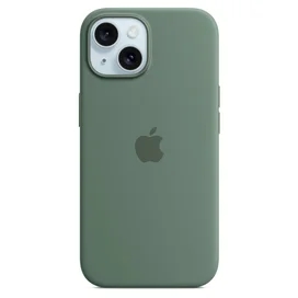 Чехол для iPhone 15, Silicone Case with MagSafe, Cypress (MT0X3ZM/A) фото