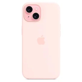 Чехол для iPhone 15, Silicone Case with MagSafe, Light Pink (MT0U3ZM/A) фото #1