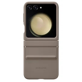 Samsung Galaxy Z FLip5 Eco-Leather Cover қабы, Etoupe (EF-VF731PAEGRU) фото