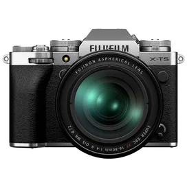Беззеркальный фотоаппарат FUJIFILM X-T5 Kit 16-80 mm Silver фото