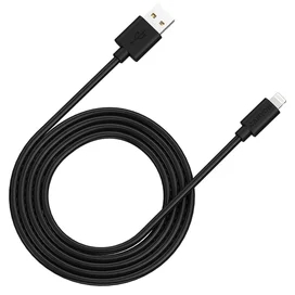 Canyon кабелі MFI-12 Lightning - USB 2м Black (CNS-MFIC12B) фото
