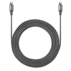 Ttec кабелі AlumiCable 65W Type-C - Type-C  Fast Charge Cable,Space Grey,300cm (2DK52UG) фото #1