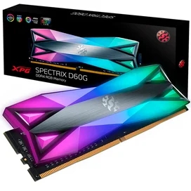DDR4 DIMM Жедел жадысы 8GB/3200MHz Adata XPG Spectrix D60G RGB (AX4U32008G16A-ST60) фото #4