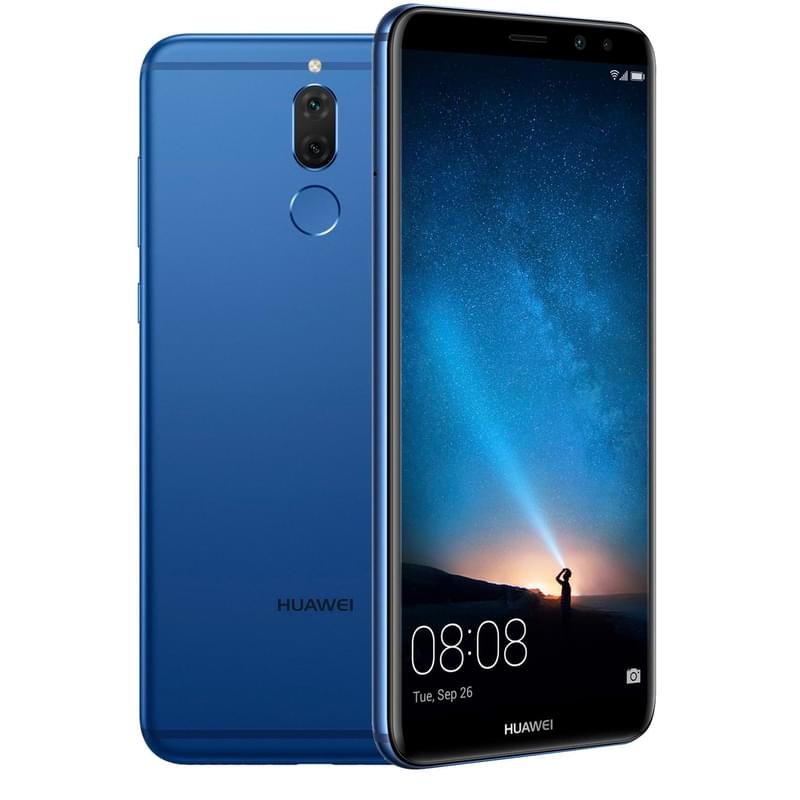Смартфон HUAWEI Mate 10 Lite 64GB Blue - купить по лучшей цене в Алматы |  интернет-магазин Технодом