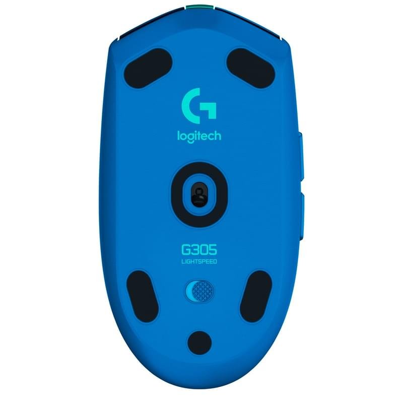 Мышка игровая беспроводная USB Logitech G305, Blue - фото #5