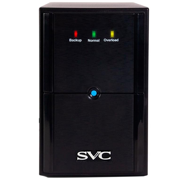 ИБП SVC, 1500VA/900W, AVR:165-275В, 3 Schuko, Black (V-1500-L) - фото #1