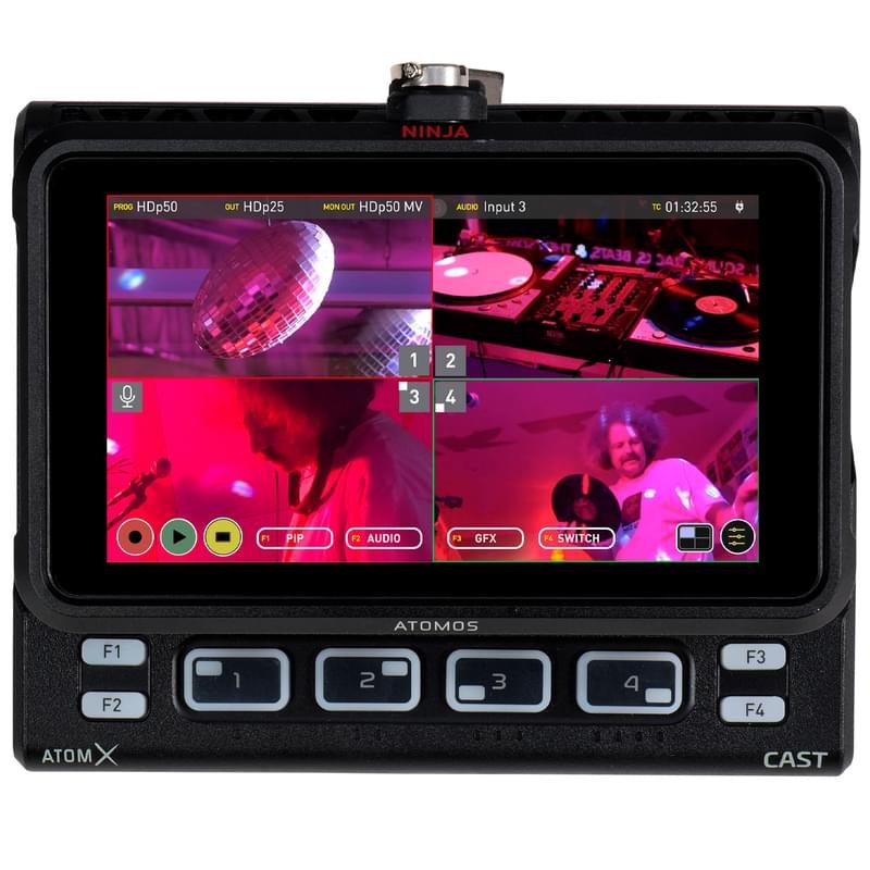 5" камамералық монитор мен HDMI микшер модулінен тұратын Atomos Kit Ninja V Plus with AtomX CAST жиынтығы - фото #0