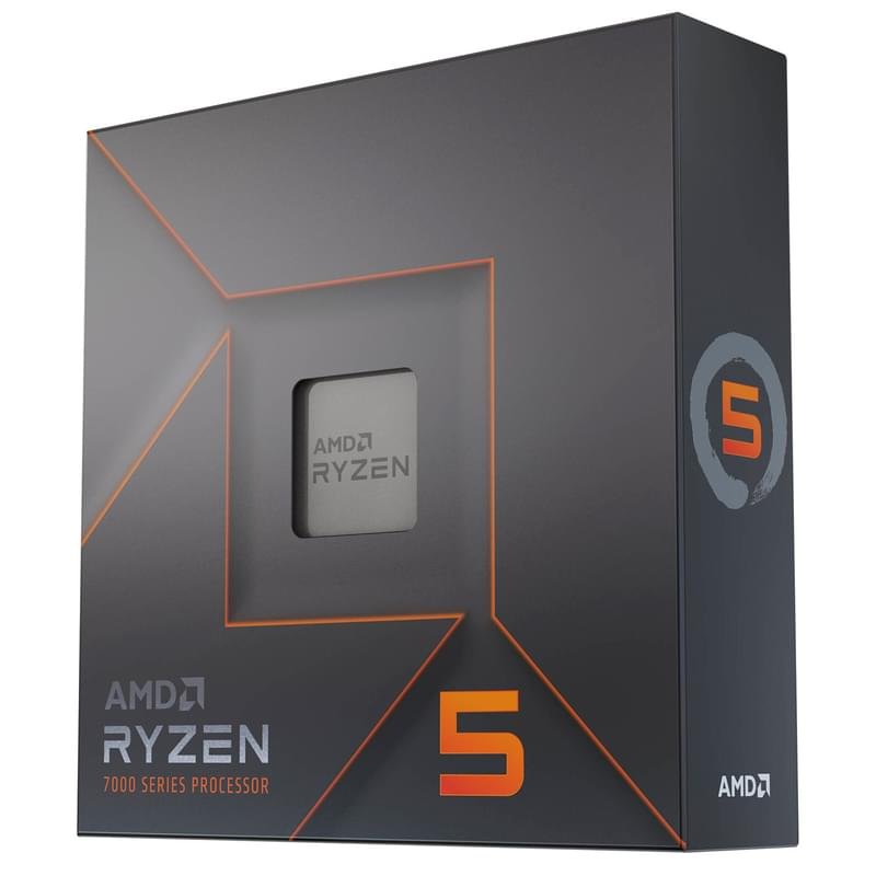 Процессор AMD Ryzen 5 7600X (C6/12T, 32M L3, 4.7 up to 5.3GHz) AM5 BOX - фото #0