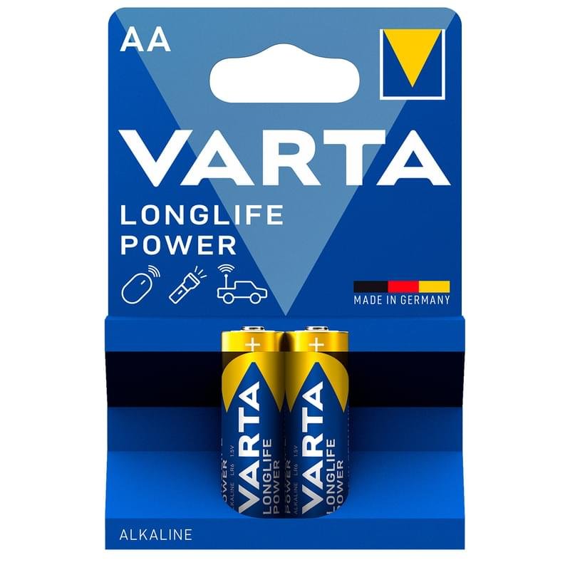 Varta High Energy Mignon АА (0003-4906-121-412) Батареясы 2 дн - фото #0