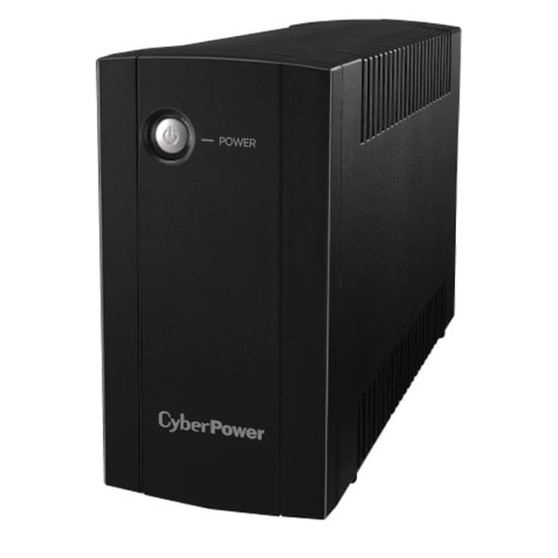 ИБП CyberPower, 650VA/360W, AVR:165-290В, 2 Schuko, Black (UTC650E) - фото #0