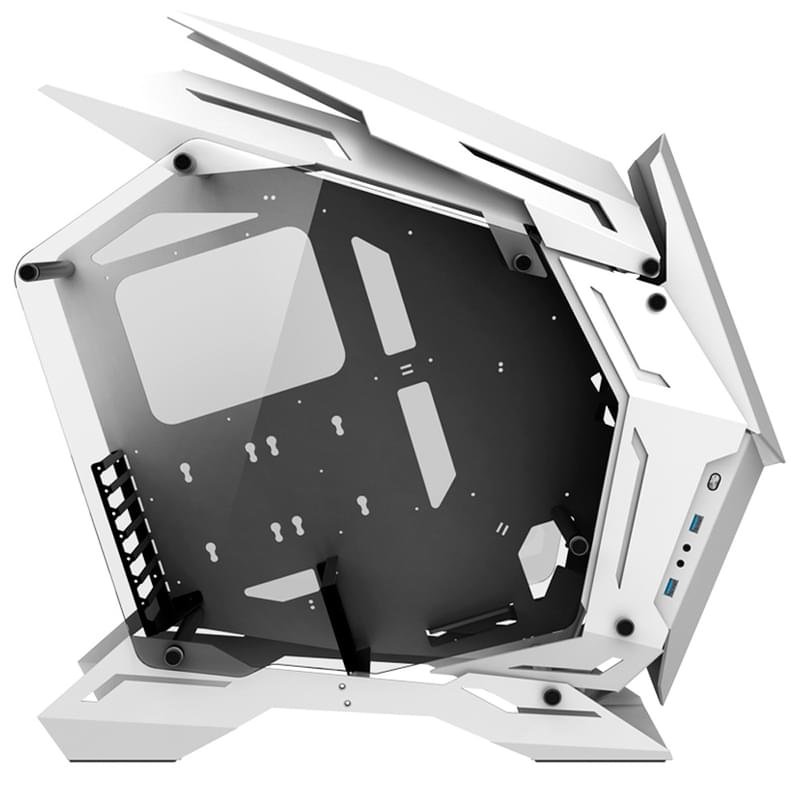 ПК корпус Jonsbo MOD3 MidTower, window, White EATX (MOD3 White) - фото #3