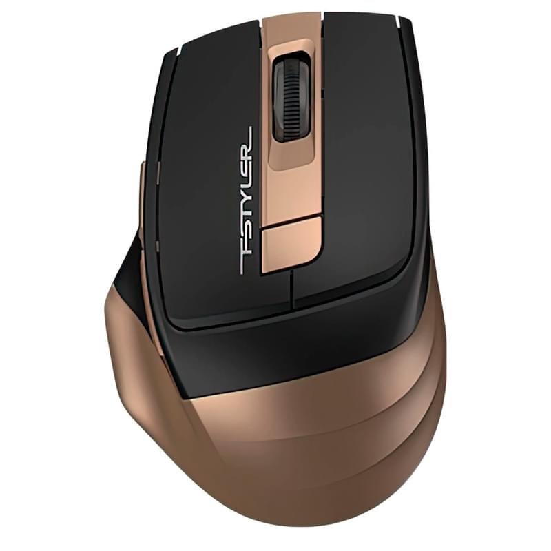 Мышка беспроводная USB A4tech Fstyler FG-35, Bronze - фото #0