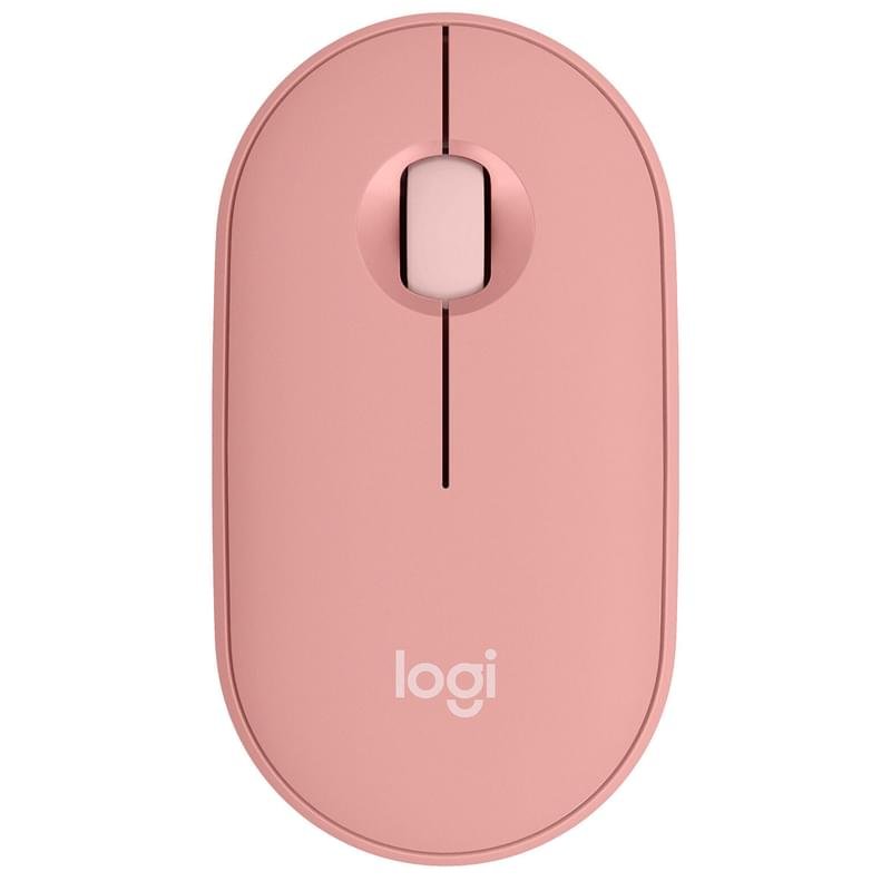 Мышка беспроводная USB/BT Logitech Pebble 2 M350S, Rose - фото #0