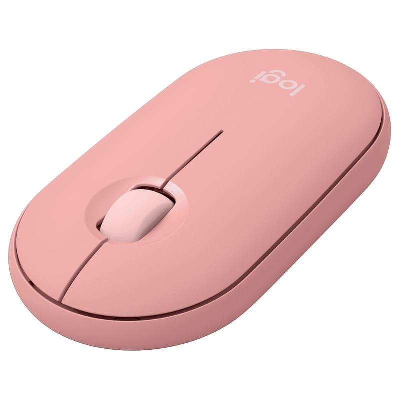 Мышка беспроводная USB/BT Logitech Pebble 2 M350S, Rose - фото #2