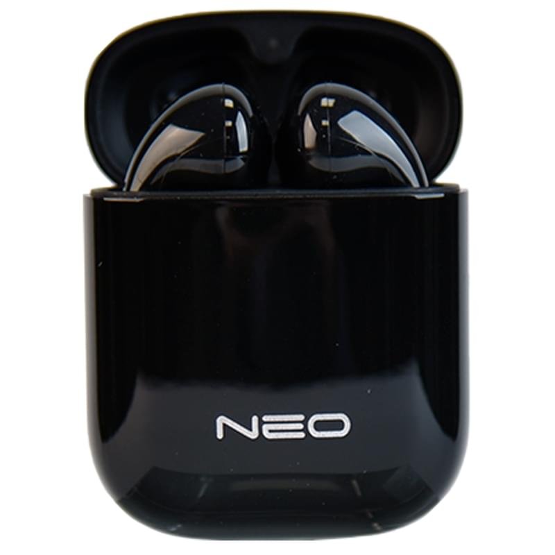 Neo сымсыз қондырмалы құлаққаптары H107 TWS, Black - фото #0