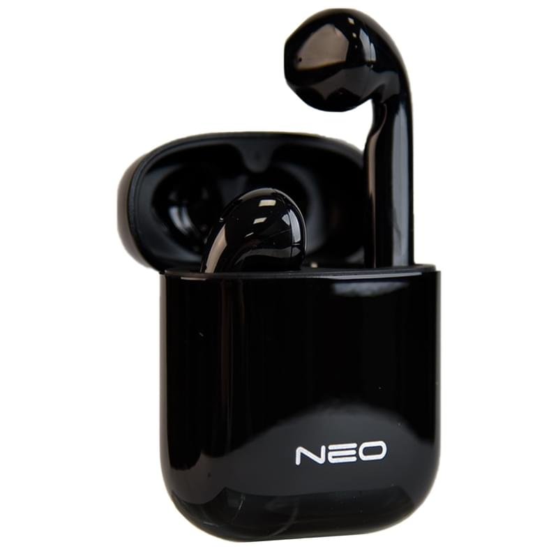 Neo сымсыз қондырмалы құлаққаптары H107 TWS, Black - фото #1