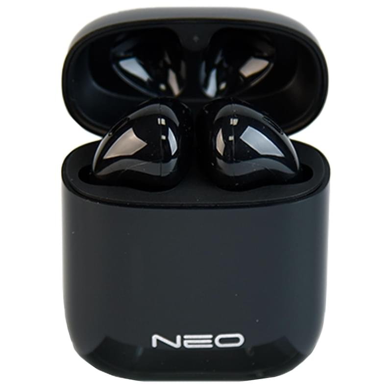 Neo сымсыз қондырмалы құлаққаптары H107 TWS, Black - фото #2