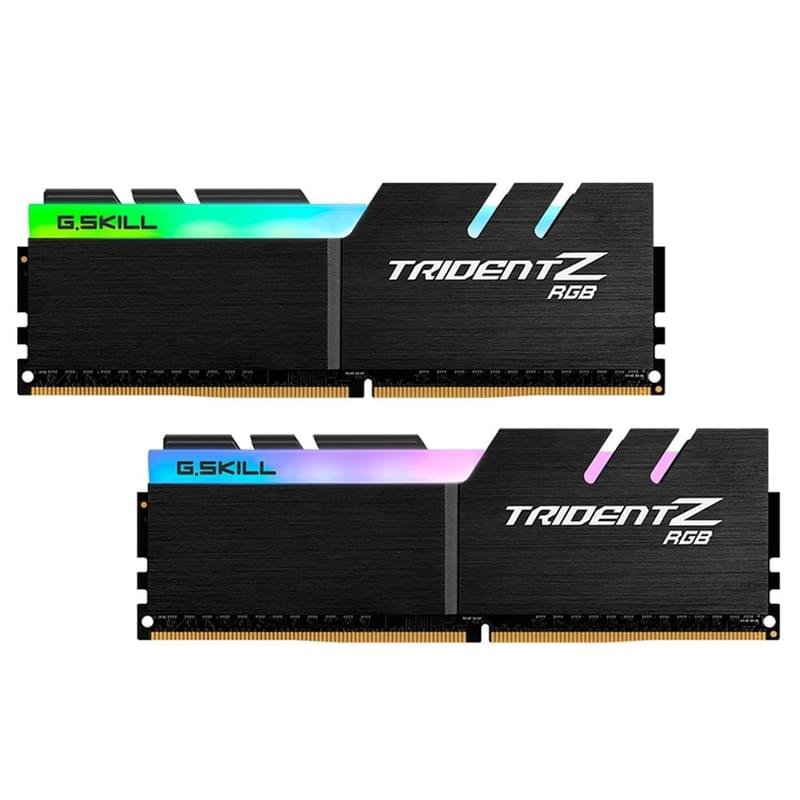 DDR4 DIMM Жедел жадысы 32GB (16GBx2) /3600MHz G.SKILL Trident Z RGB Black (F4-3600C14D-32GTZR) - фото #0