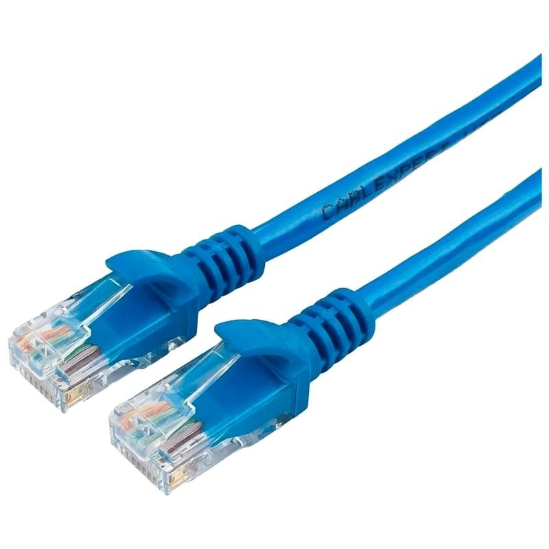 Патч-корд UTP Cablexpert кат.5e, 2м, синий (PP12-2M/B) - фото #0