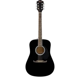 Акустическая гитара Fender FA-125 DREADNOUGHT BLACK фото
