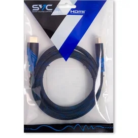 Кабель HDMI-HDMI SVC 1.5m Blue (HR0150BL-P) фото