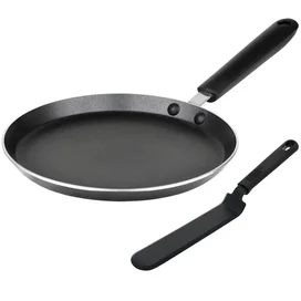 Сковорода блинная 26см + лопатка Pancake frypan Rondell RDA-1407 фото