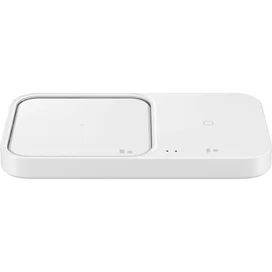 Беспроводное зарядное устройство Wireless Charger Duo 15W+Адаптер, Samsung, Белый (EP-P5400TWRGRU) фото