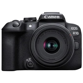 Цифровой фотоаппарат Canon EOS R10 18-45 IS STM Black фото