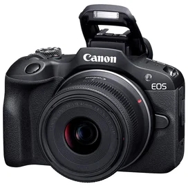 Беззеркальный фотоаппарат Canon EOS R100 + RF-S 18-45 (Black) фото