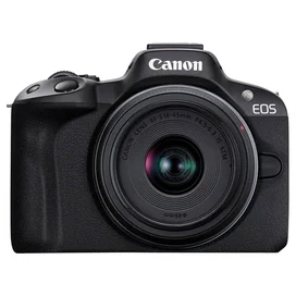 Беззеркальный фотоаппарат Canon EOS R50 RF-S 15-45 IS STM Black фото