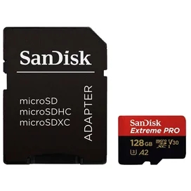 Карта памяти MicroSD 128GB SanDisk, UHS-I 170MB/s, Class 10 (SDSQXCY-128G-GN6MA) фото