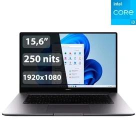 Ноутбук HUAWEI MateBook D15 i3 1115G4 / 8ГБ / 256SSD / 15.6 / Win11 / (BohrD-WDI9) фото
