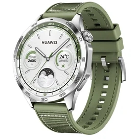 Смарт часы Huawei Watch GT4 (46mm), Green Woven Strap (Phoinix-B19W) фото
